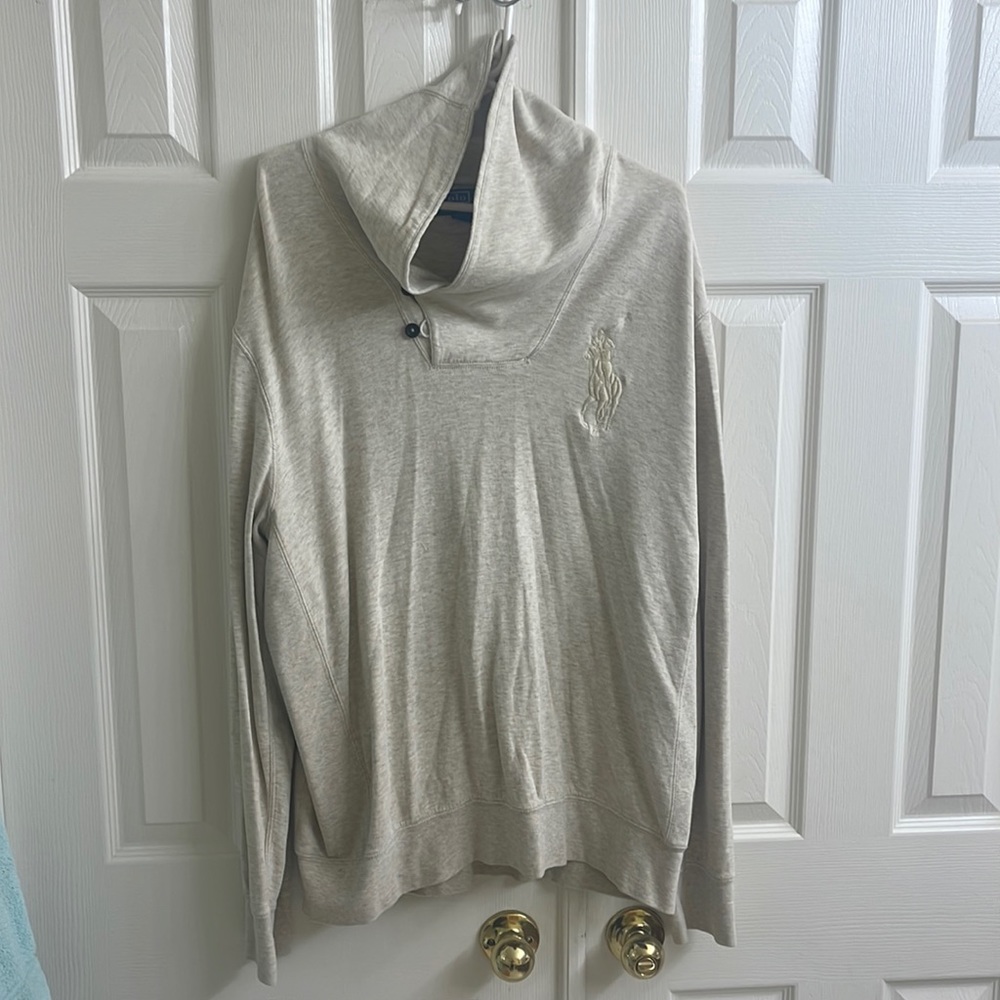 Extremely rare Large Horse Polo Slouch Neck with Elbow Pads XL 100% Authentic